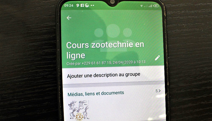 Le CERSA a engagé les cours en ligne pour ses étudiants 