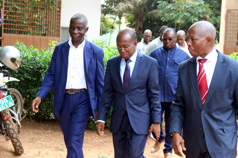 Visite du vice-Président de la Banque mondiale chargé des ressources humaines