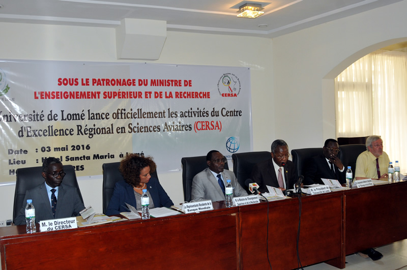 Lancement officiel du CERSA à Lomé 03/05/2016