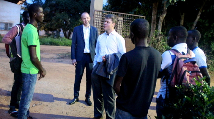 Visite au CERSA d’Andreas Blom, Chef Projet au sein de la Banque mondiale