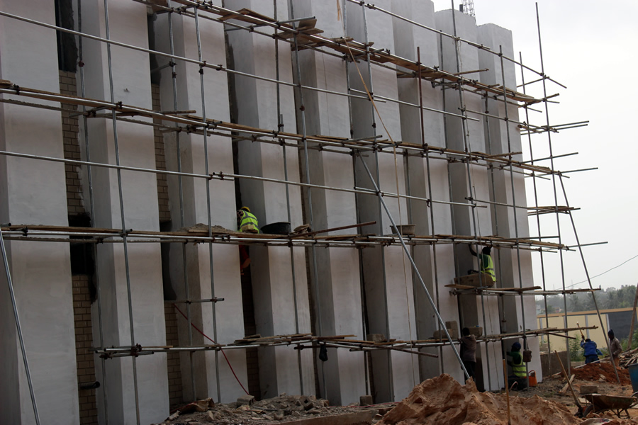 Le bâtiment principal du CERSA en phase finition bientôt livré