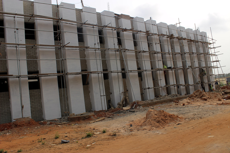 Le bâtiment principal du CERSA en phase finition bientôt livré