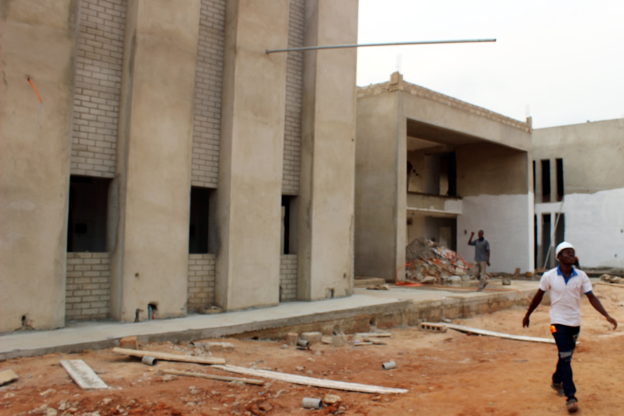 Le bâtiment principal du CERSA en phase finition bientôt livré